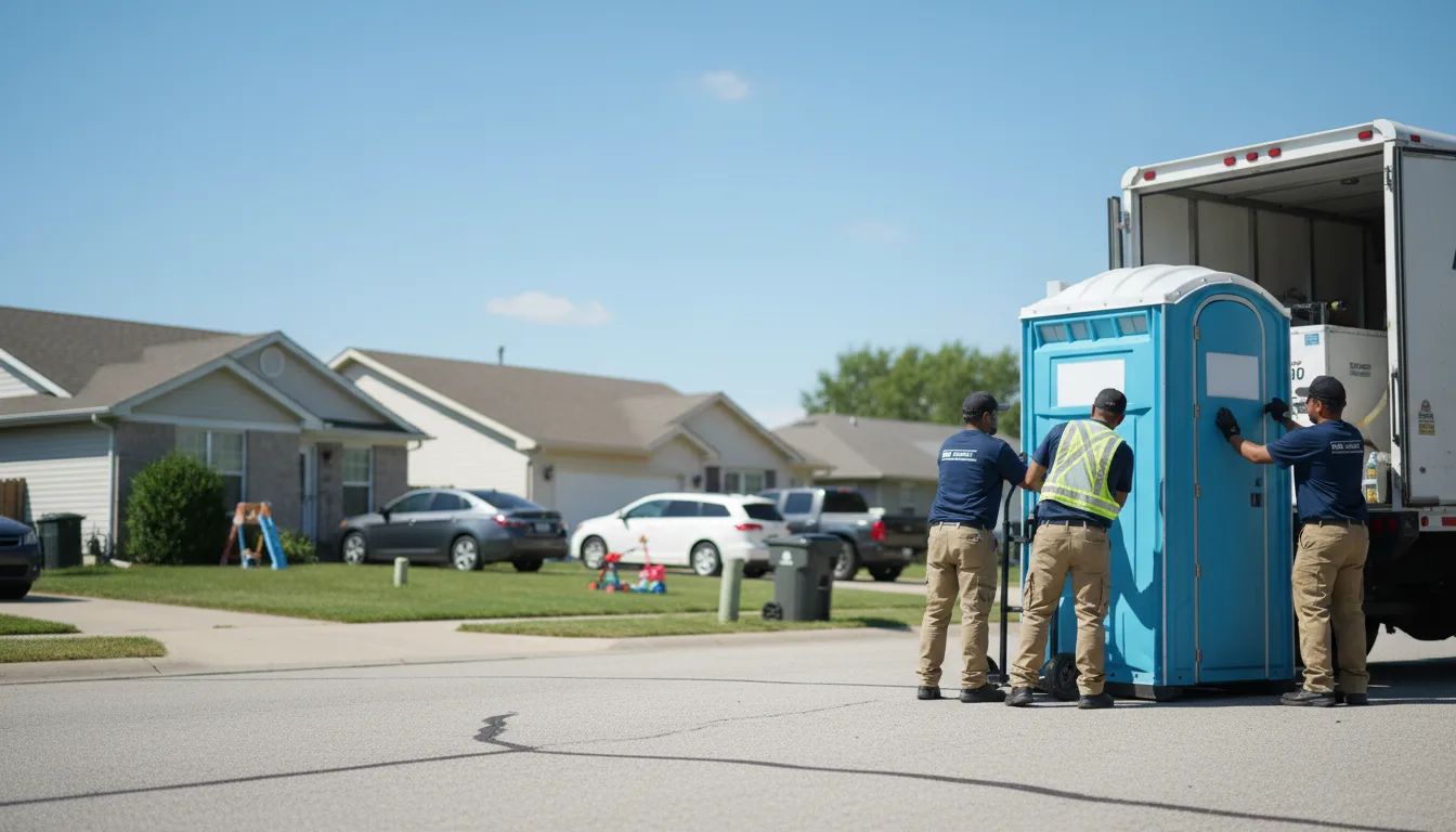 Standard Porta Potty Rentals in Camanche, IA near me